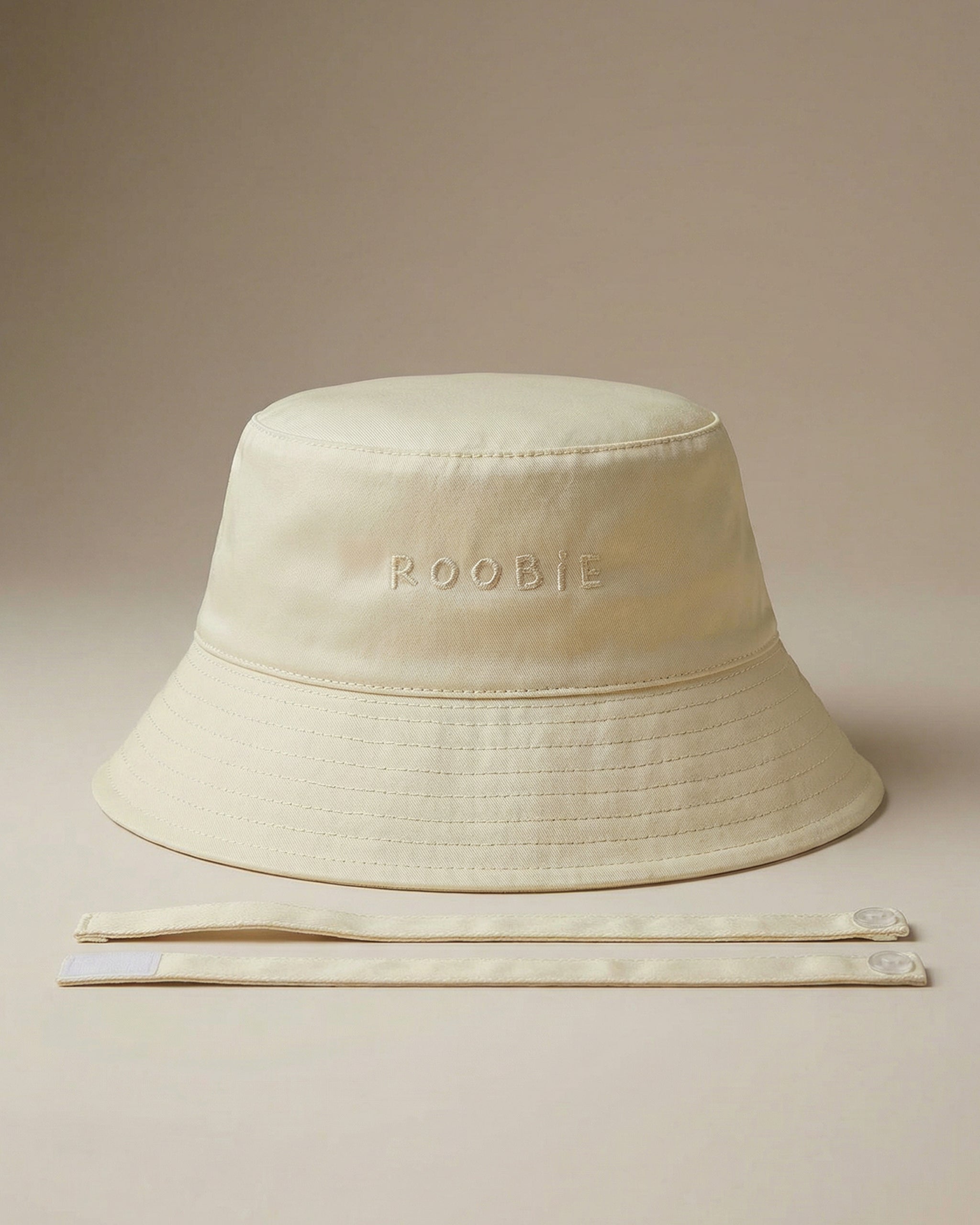 REVERSiBLE BUCKET HAT - MACADAMiA MiLK