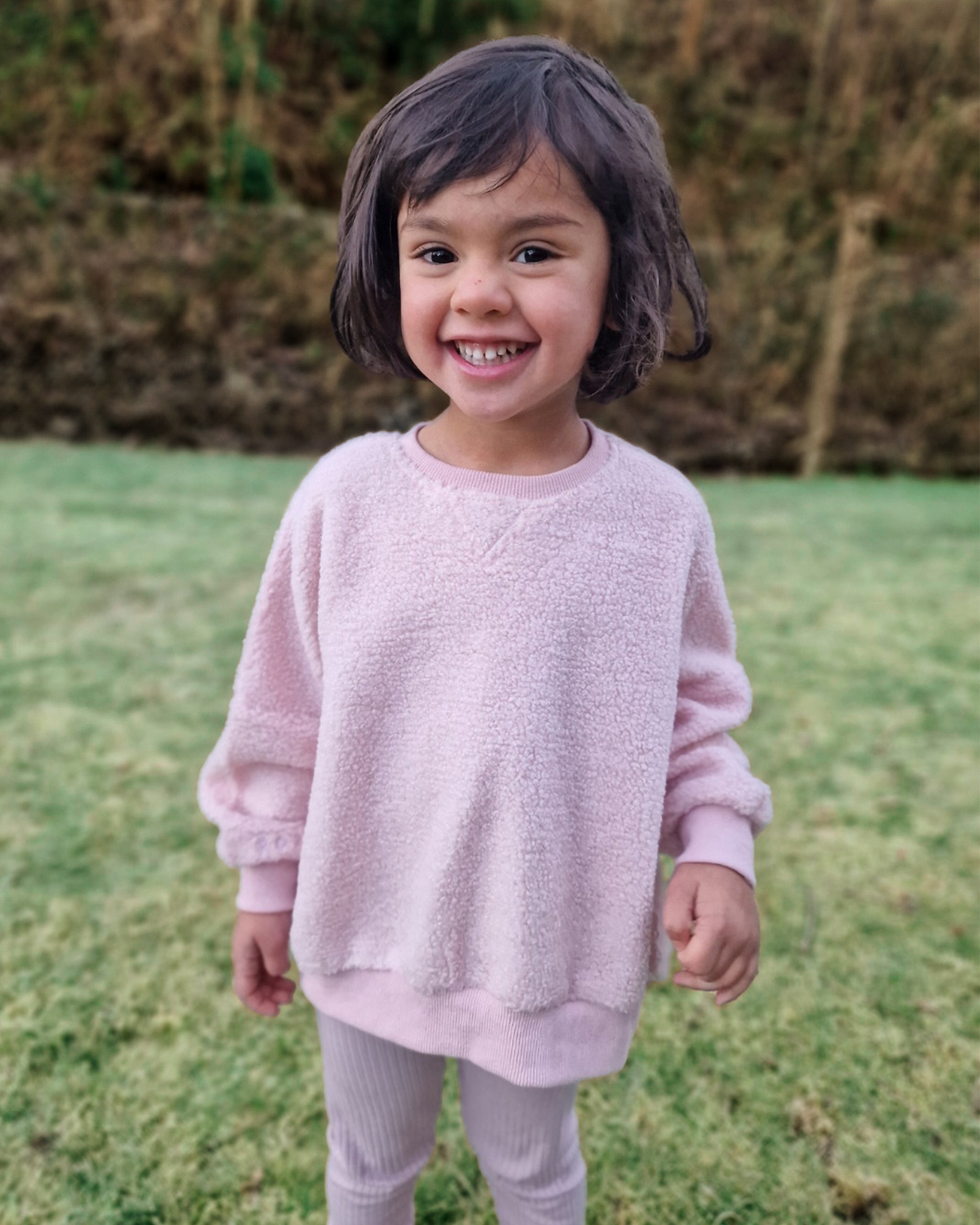 TEDDY JUMPER - RASPBERRY WHiP