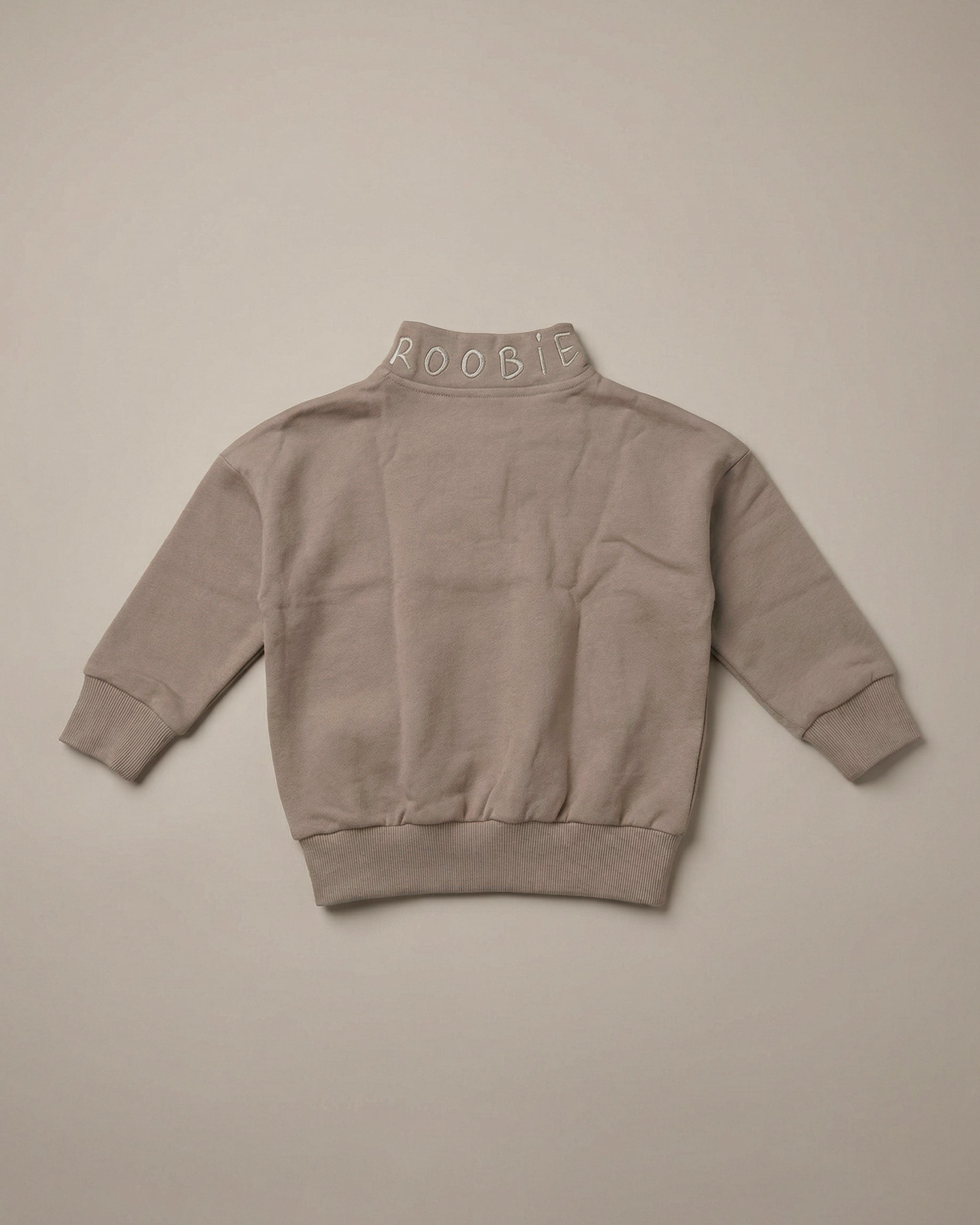 QUARTER ZiP JUMPER - CHOCCY BiCCY