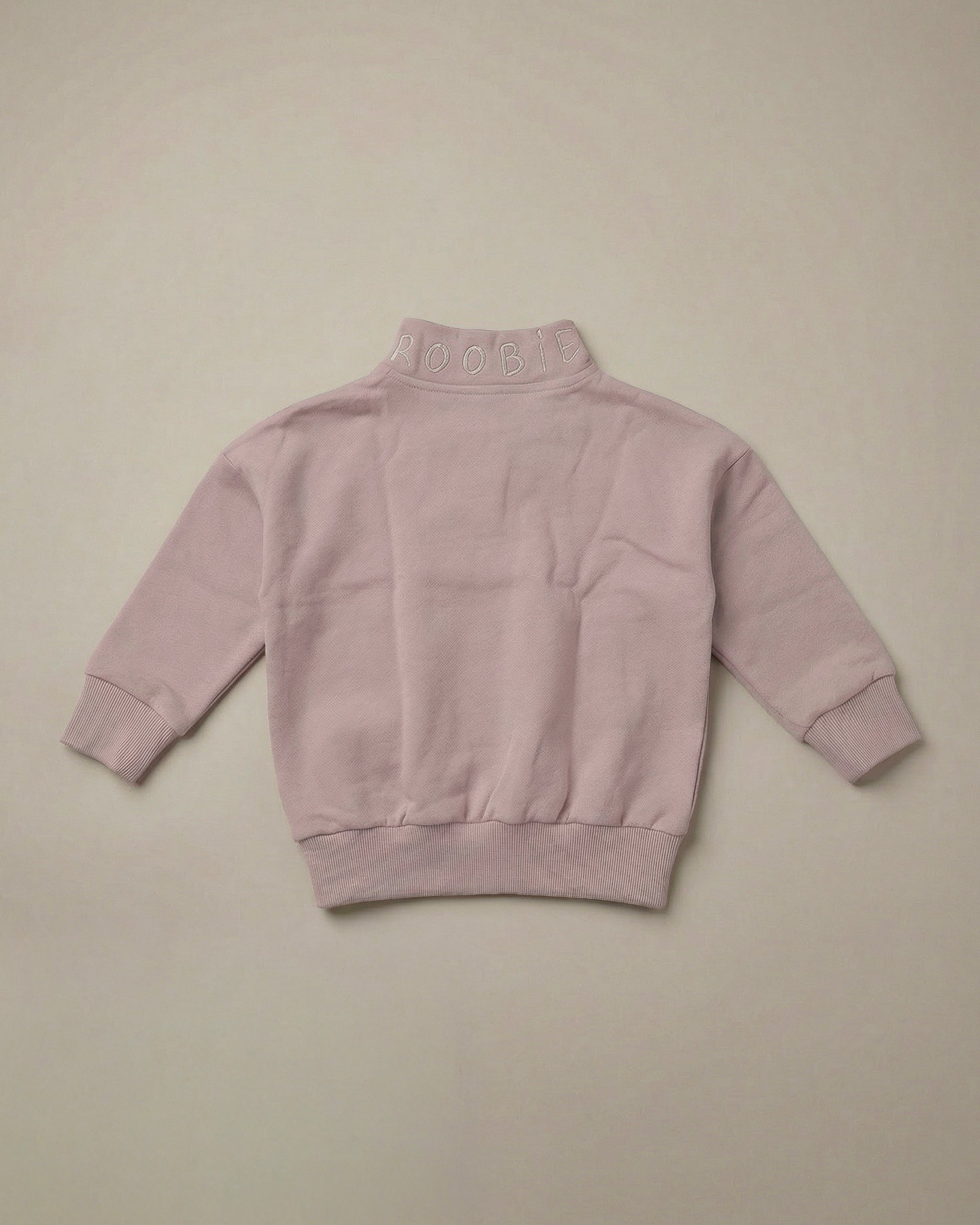 QUARTER ZiP JUMPER - RASPBERRY WHiP