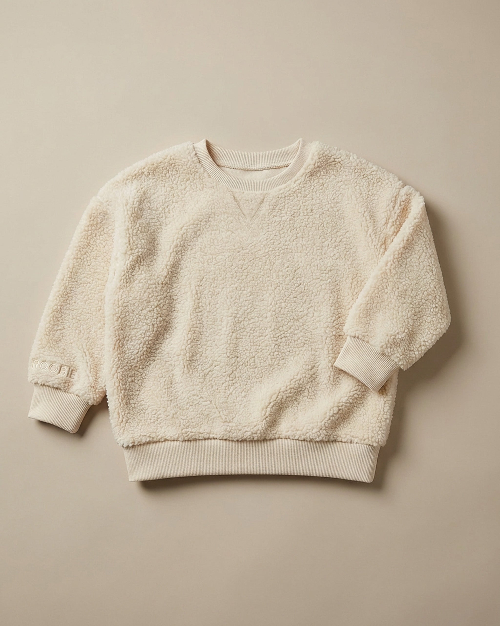 TEDDY JUMPER - MACADAMiA MiLK