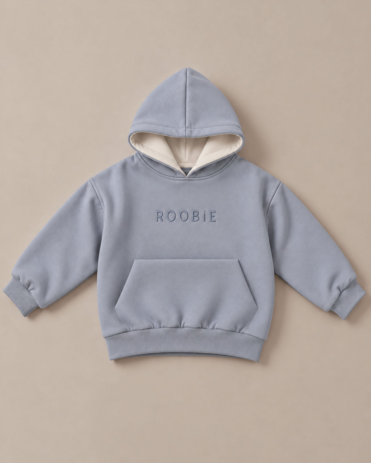 The Grown Up's Reversible Hoodie - Macadamia Milk + Bondi Breeze