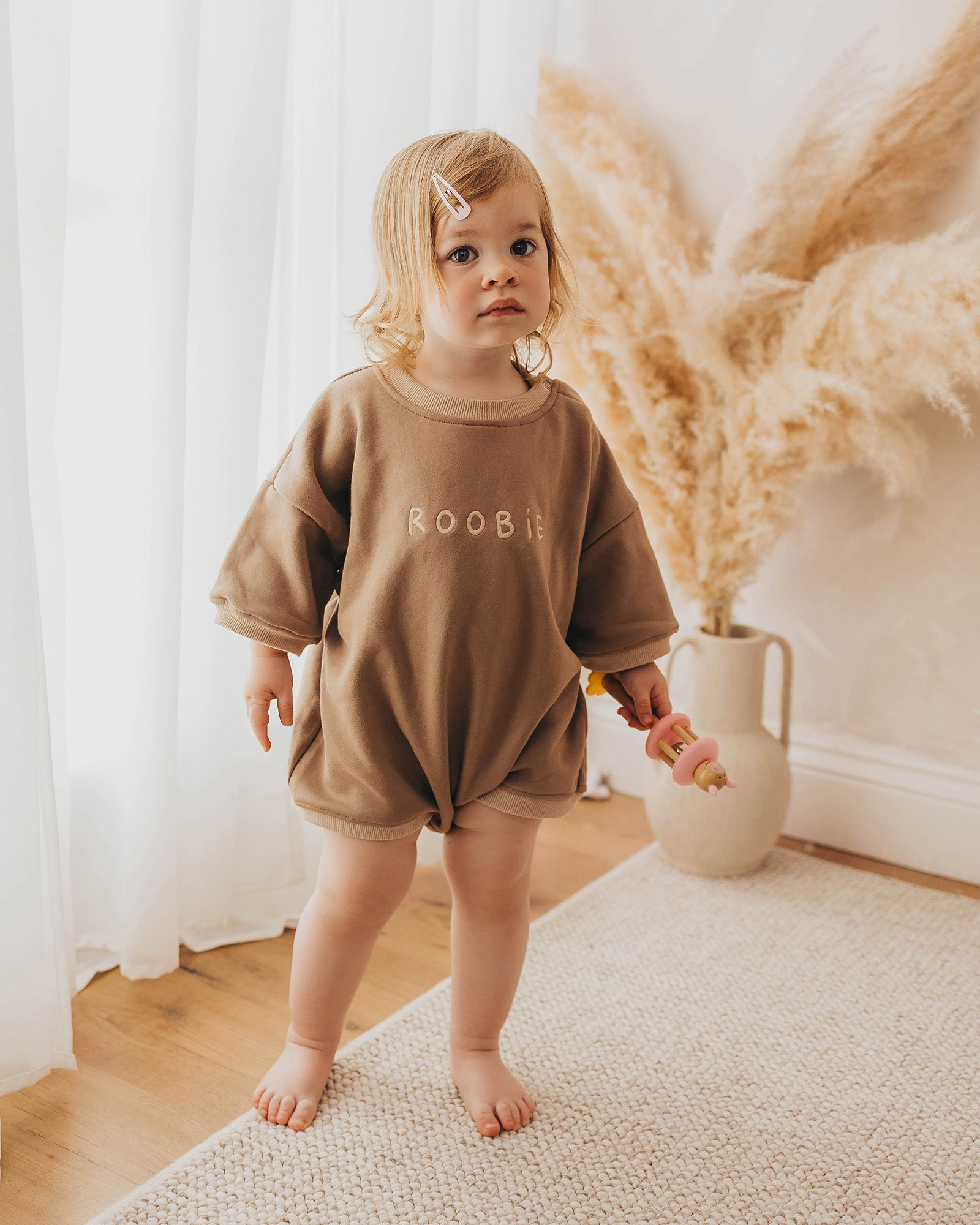 SHORT SLEEVE ROMPER - CHOCCY BiCCY