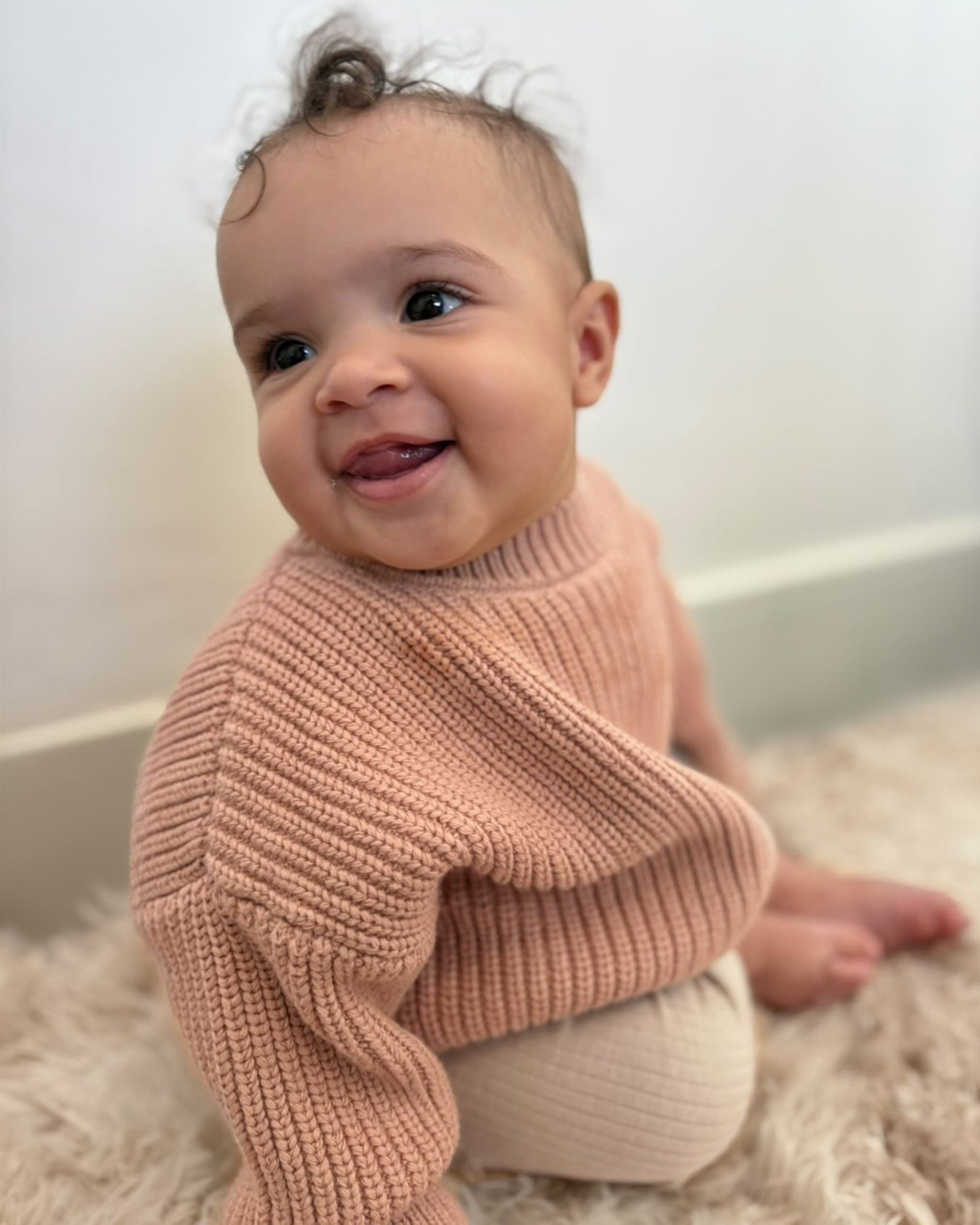 CHUNKY KNiT SWEATER - DAiNTREE DUSK