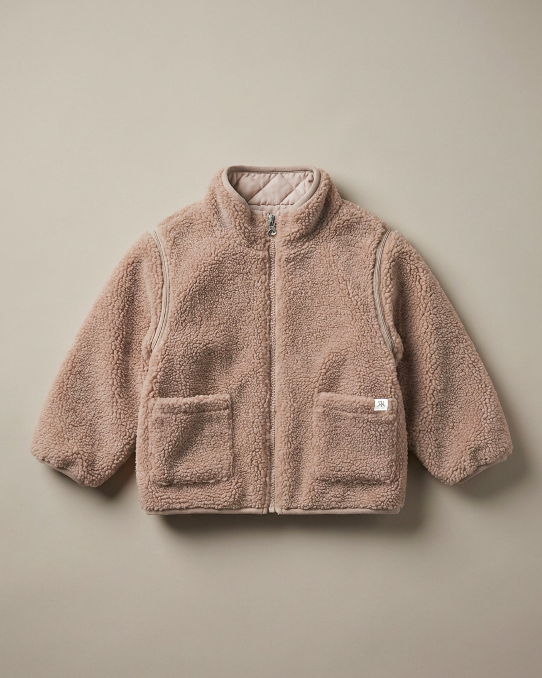 4-iN-1 REVERSiBLE TEDDY COAT - CHOCCY BiCCY