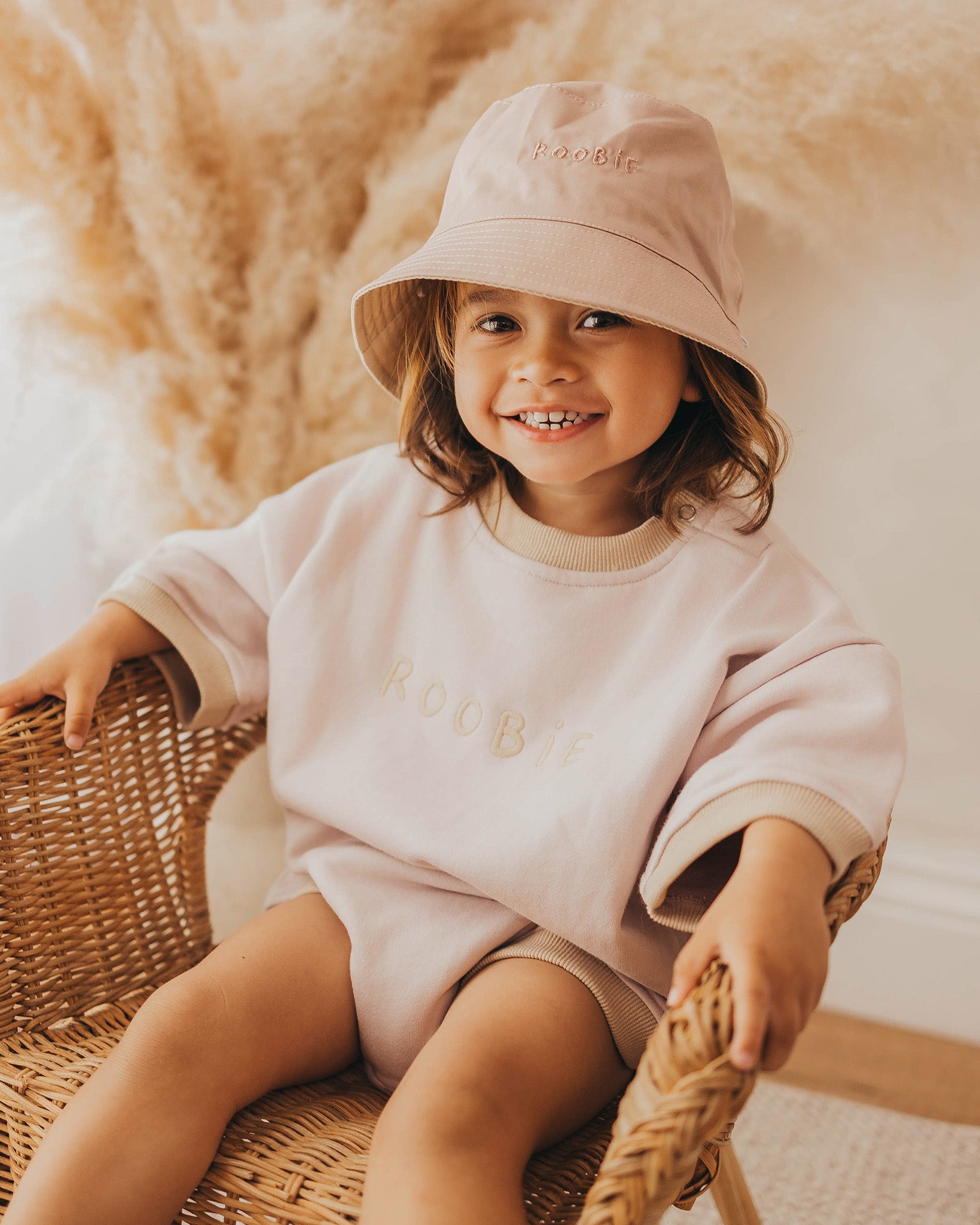 SHORT SLEEVE ROMPER - RASPBERRY WHiP