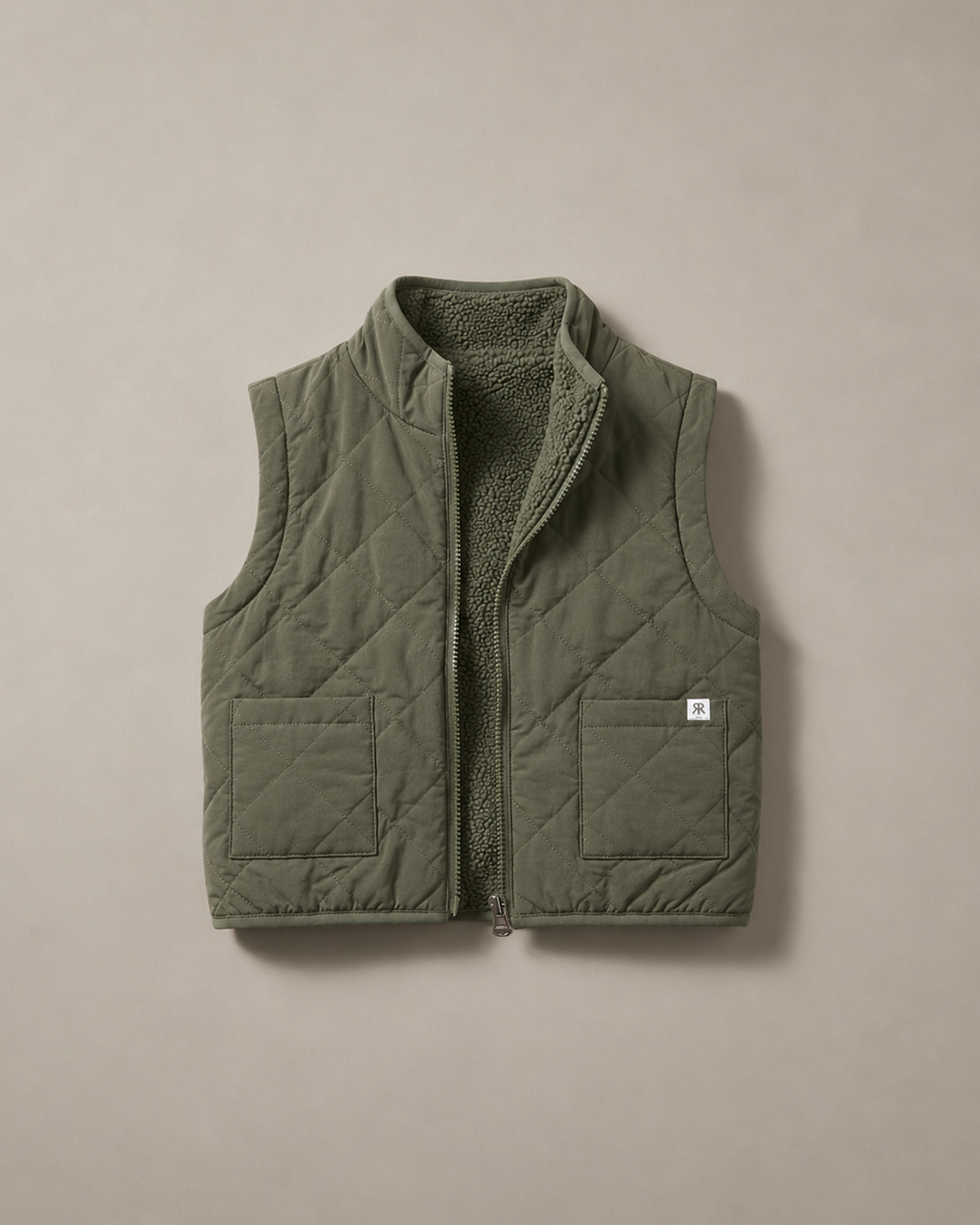 4-iN-1 REVERSiBLE TEDDY COAT - KALE CRUNCH