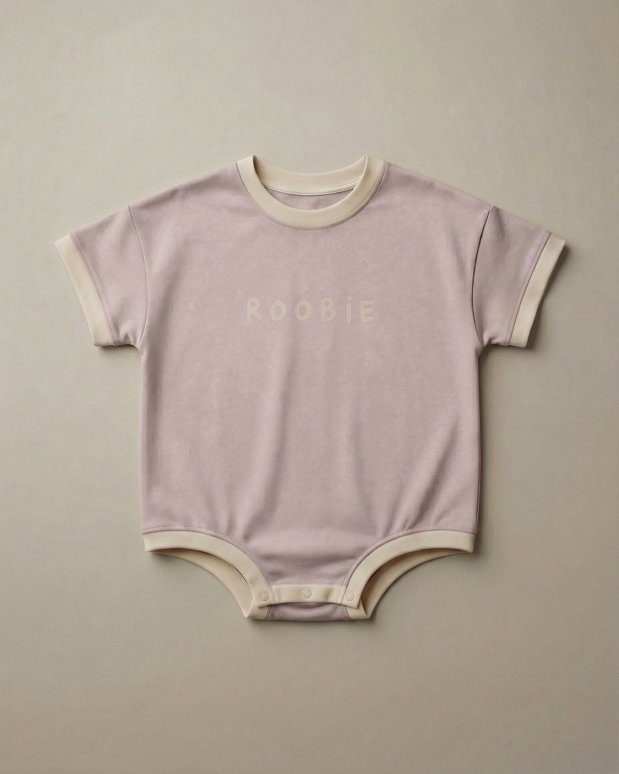 SHORT SLEEVE ROMPER - RASPBERRY WHiP