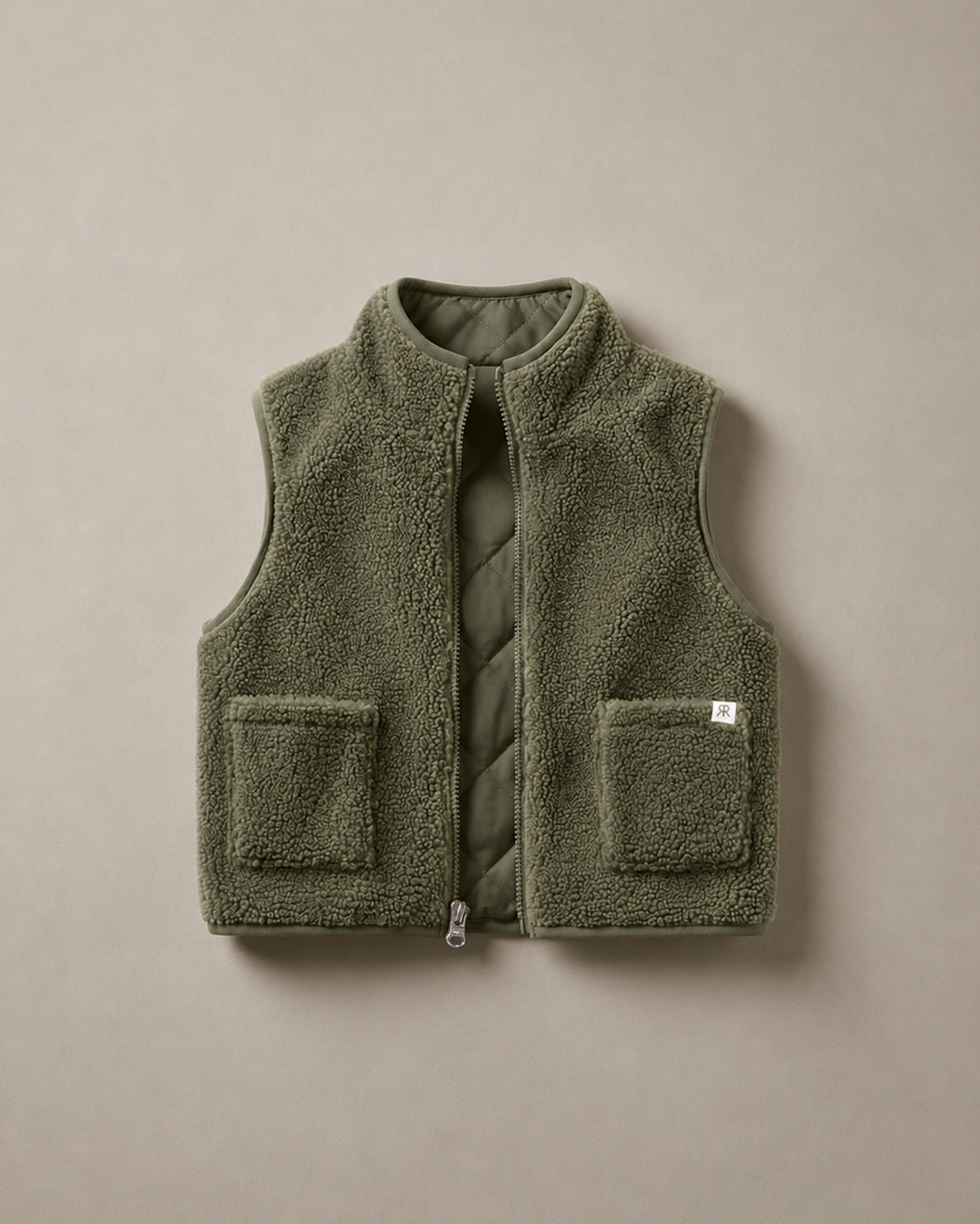 4-iN-1 REVERSiBLE TEDDY COAT - KALE CRUNCH