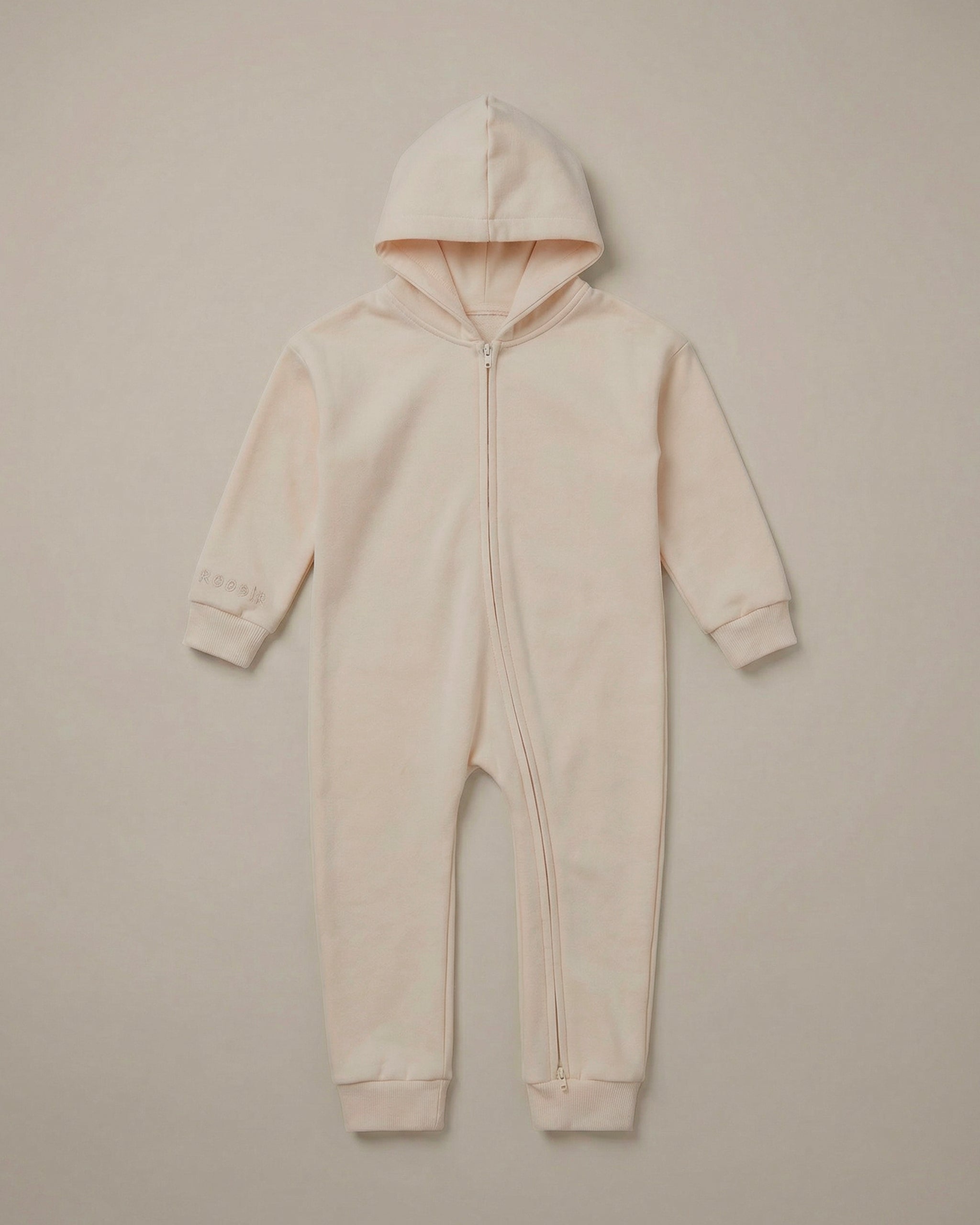 HOODED ONE-PiECE - MACADAMiA MiLK