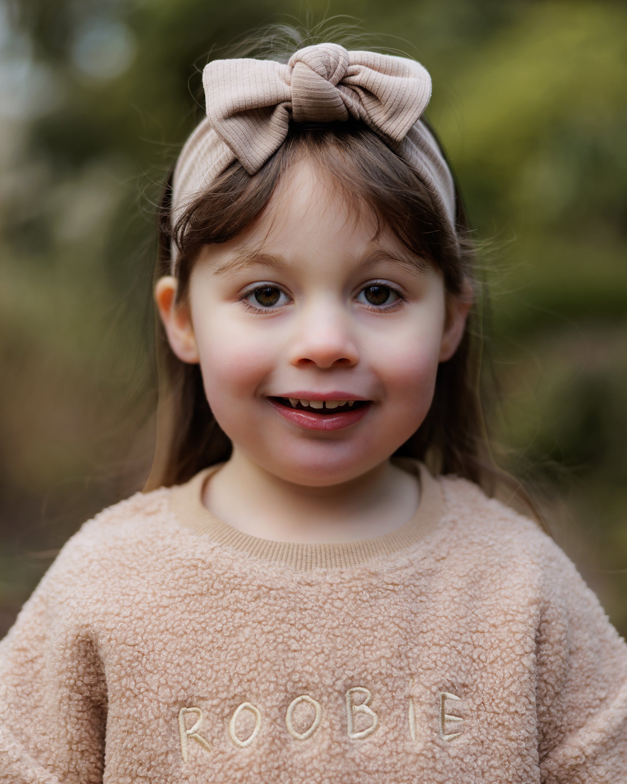 RiBBED BOW HEADBAND - CHOCCY BiCCY