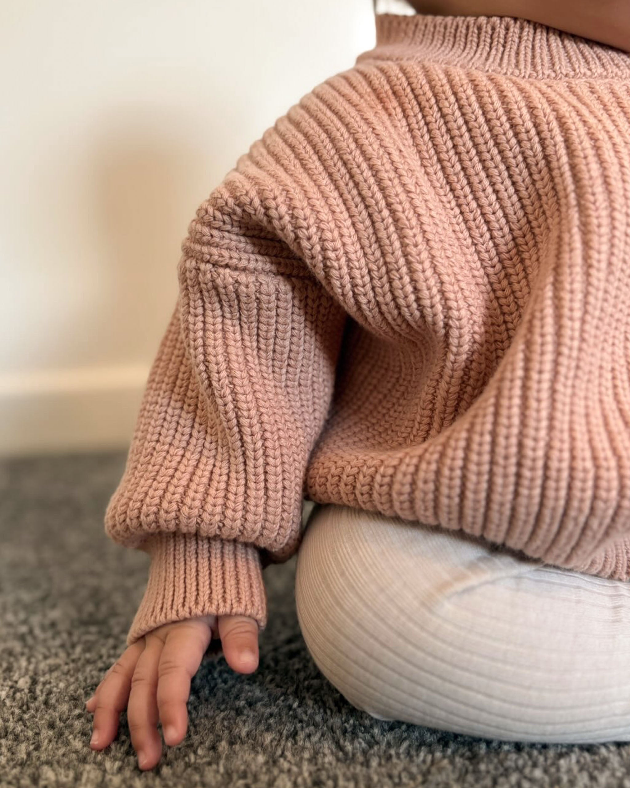 CHUNKY KNiT SWEATER - DAiNTREE DUSK