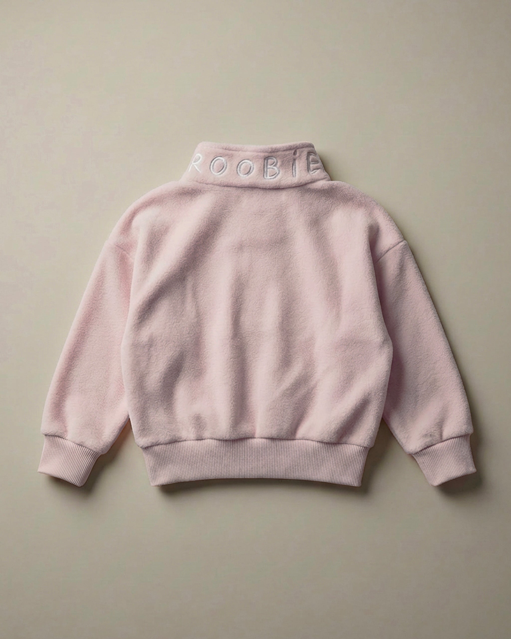 FLEECE QUARTER ZiP JUMPER - RASPBERRY WHiP
