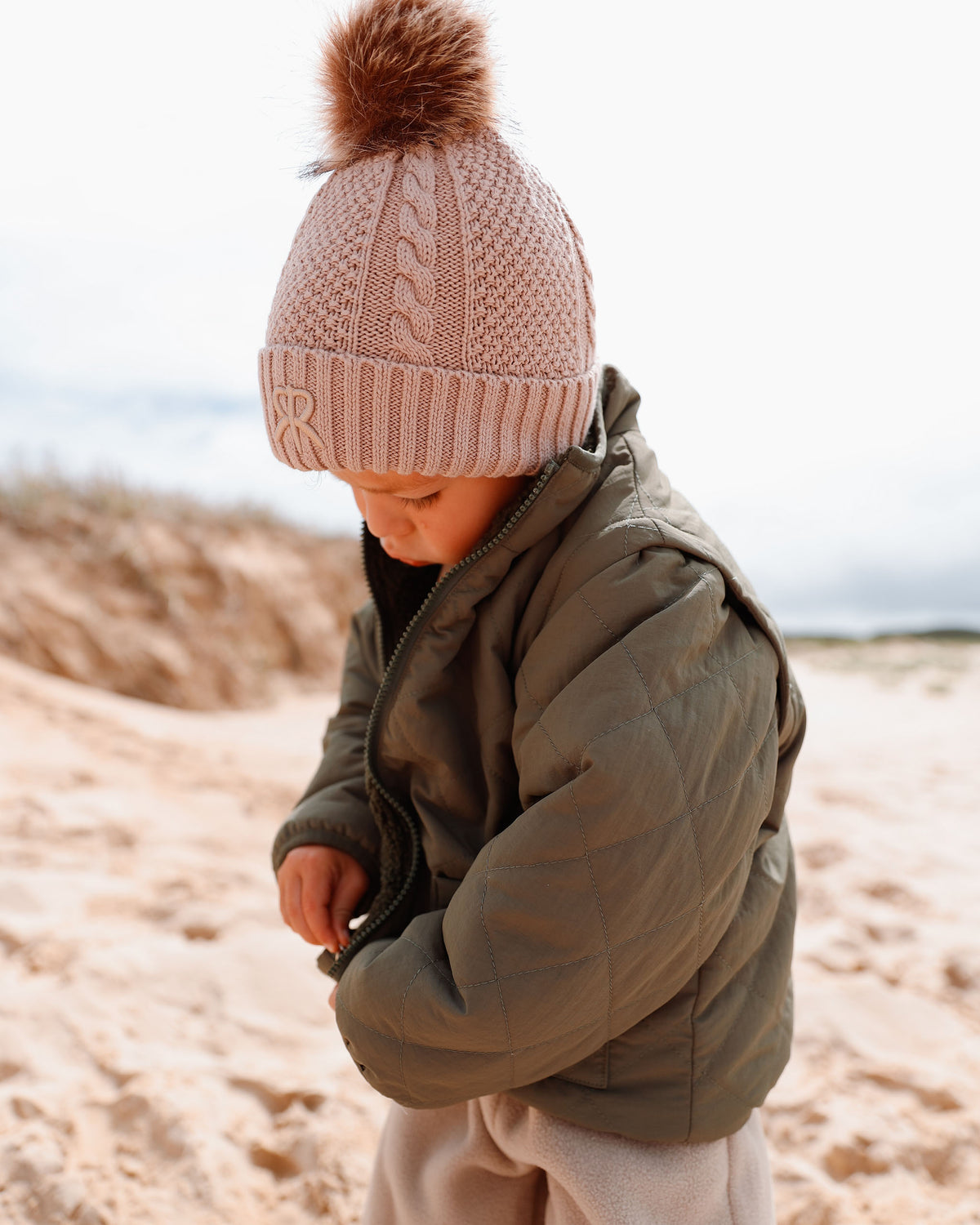 4-in-1 Reversible Teddy Coat - Kale Crunch
