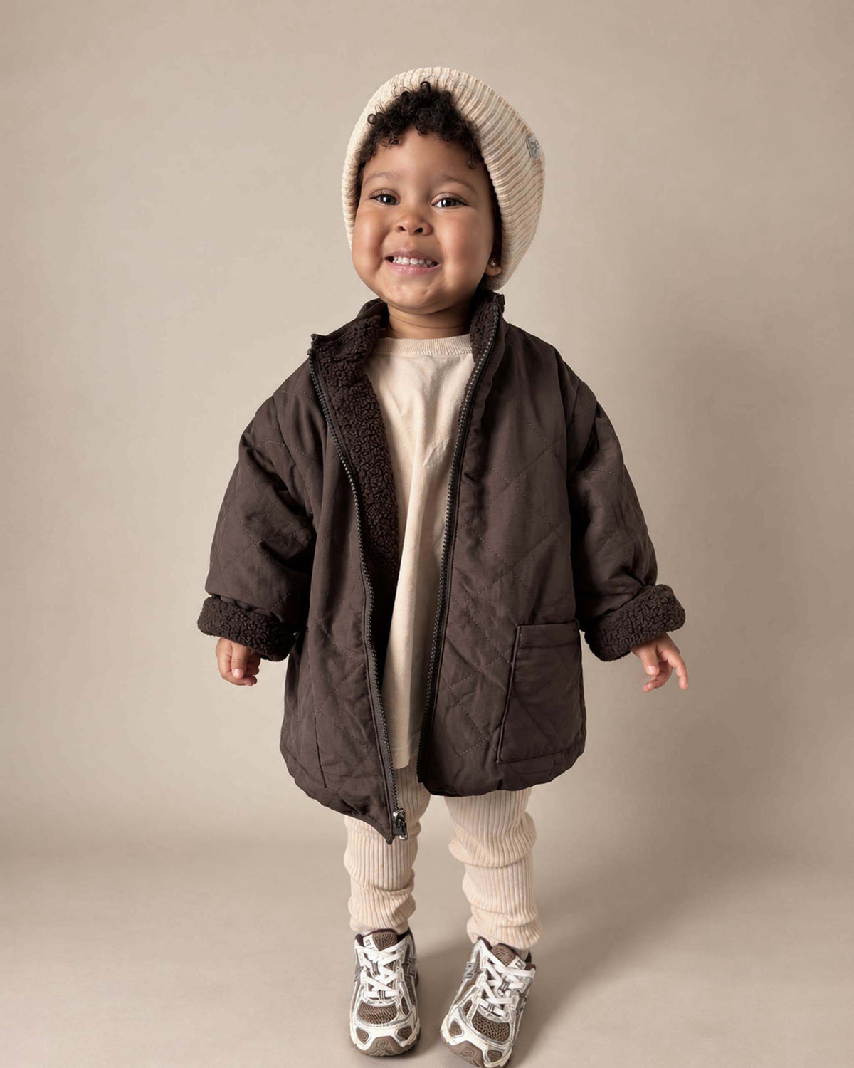 4-in-1 Reversible Teddy Coat - Milo Milkshake